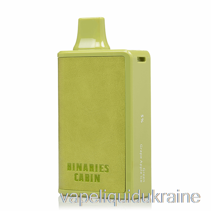 Vape Ukraine Horizon Binaries Cabin 10000 Disposable Green Grape Apple Ice